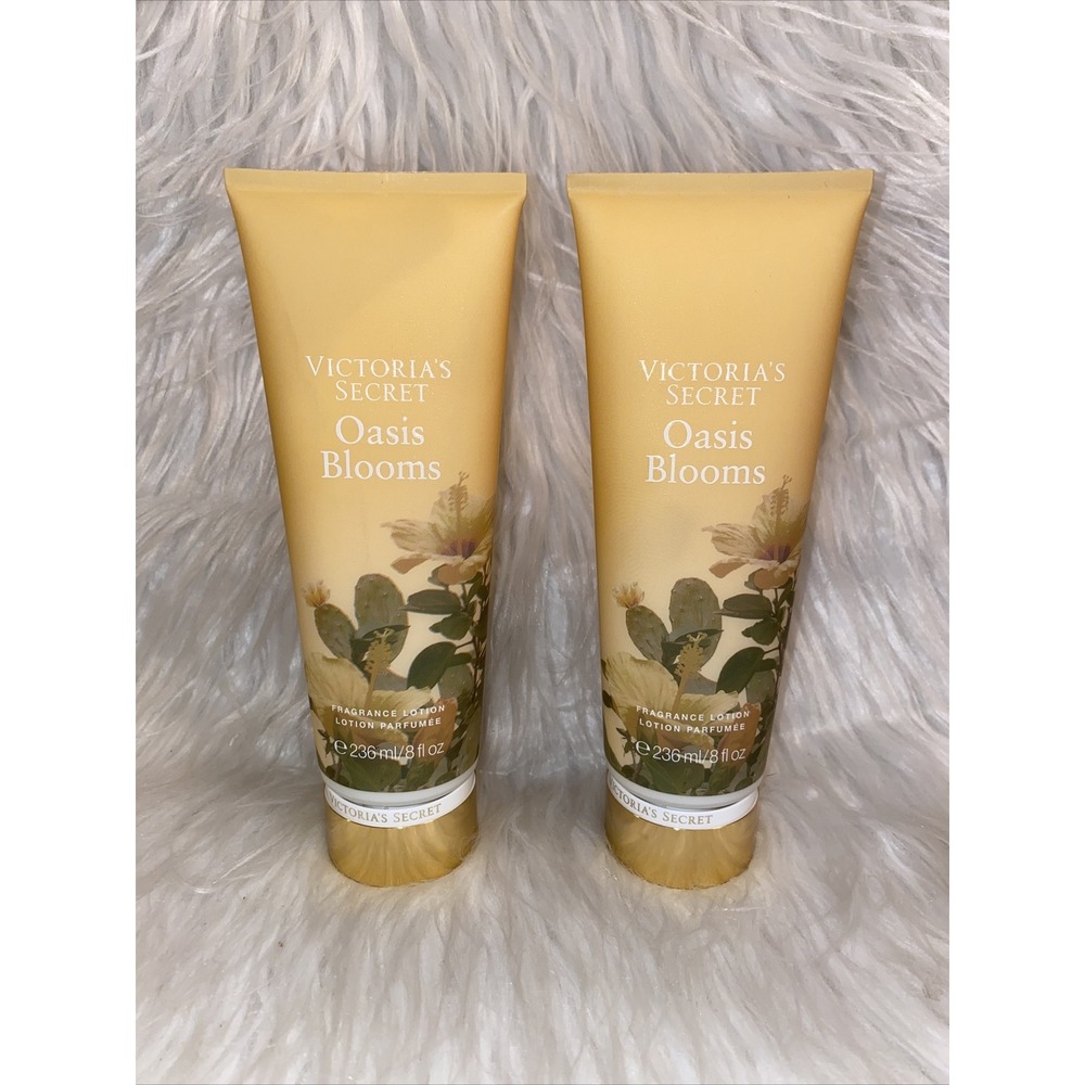 VICTORIA'S‎ SECRET OASIS BLOOMS FRAGRANCE BODY LOTION 8 oz 2x